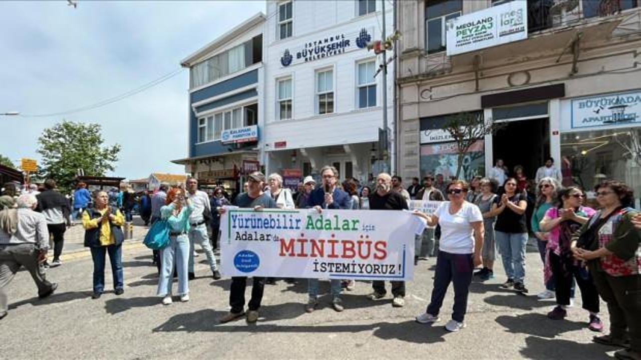 Adalar halkından İETT’ye "minibüs" tepkisi