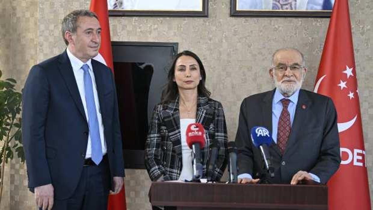 DEM Parti’den Saadet Partisi’ne ziyaret