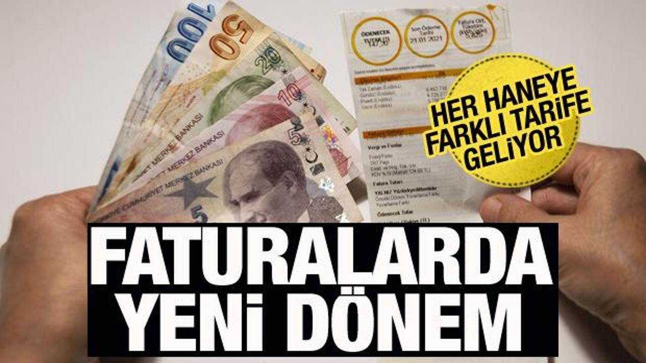 Elektrik ve doğalgaz faturalarında yeni dönem geliyor