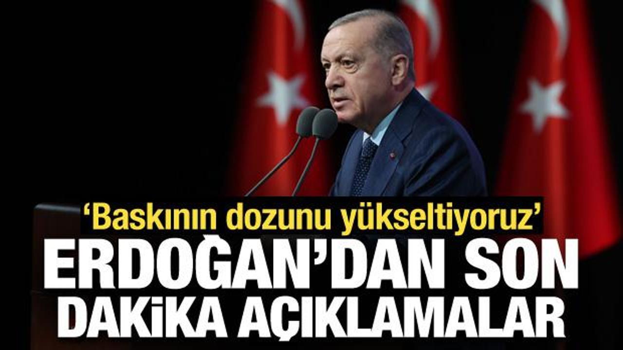Erdoğan’dan son dakika İsrail mesajı!