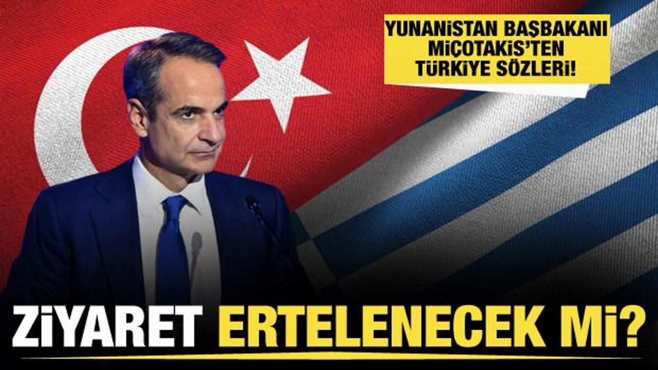 Miçotakis: Türkiye ile ilişkilerde olumlu atmosfer devam ediyor