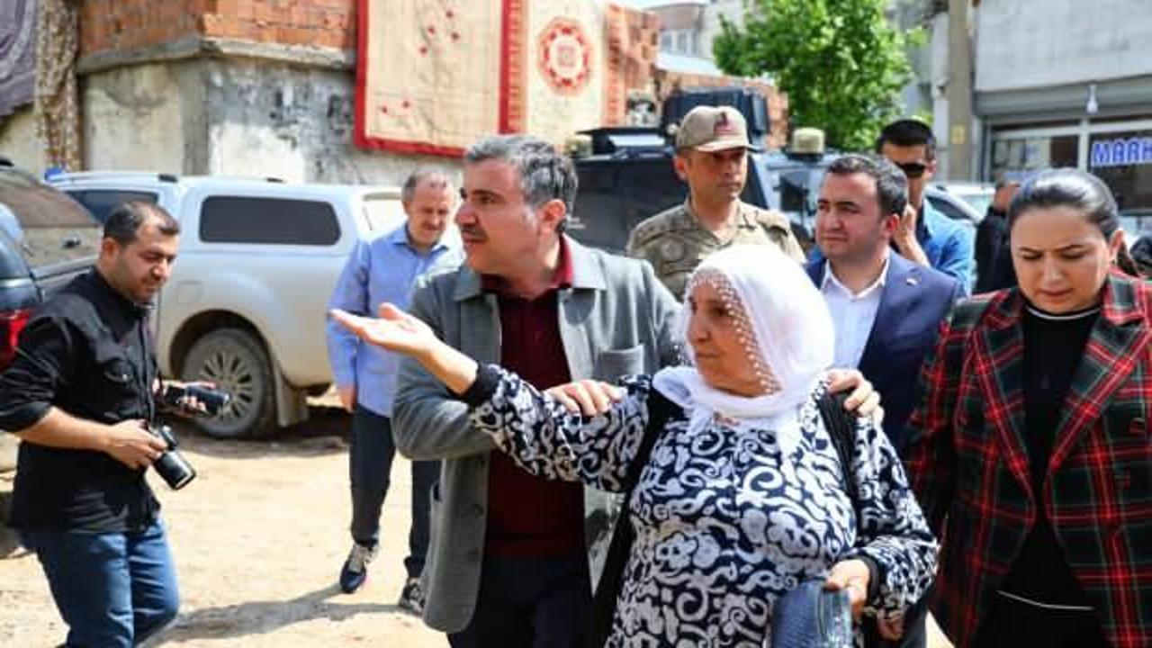 Şırnak Valisi Atay, selin vurduğu Cizre’de incelemelerde bulundu