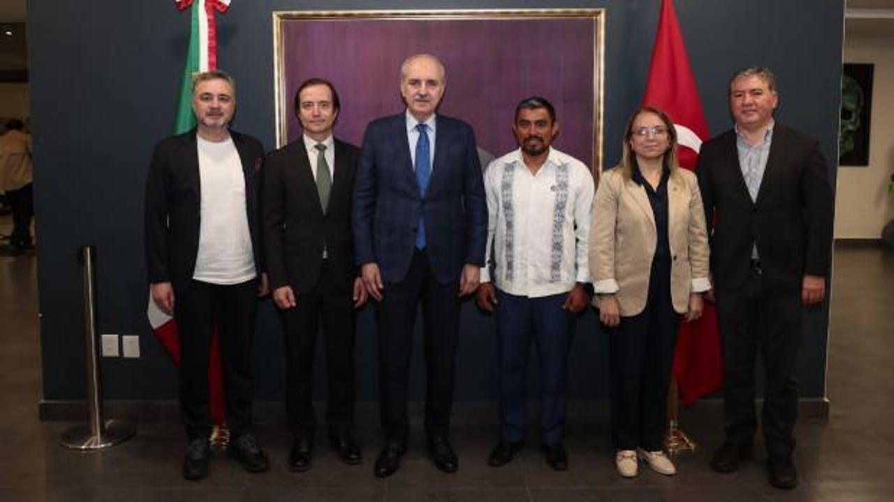 TBMM Başkanı Kurtulmuş, Meksika’da