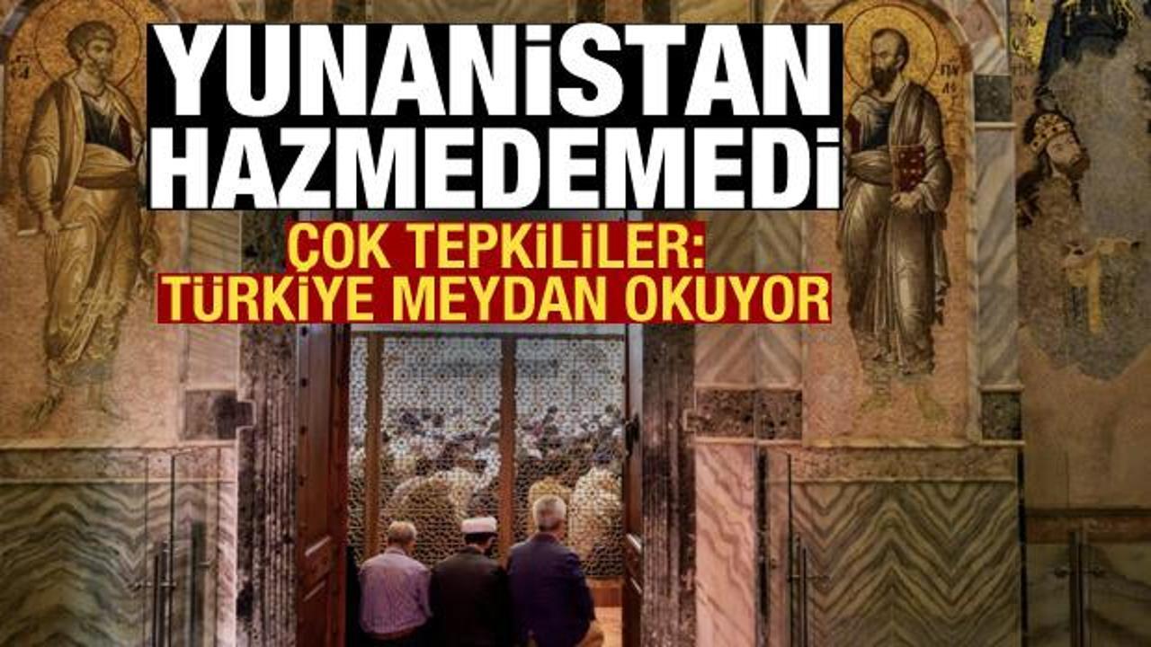 Yunanistan’dan Kariye tepkisi: Türkiye meydan okuyor