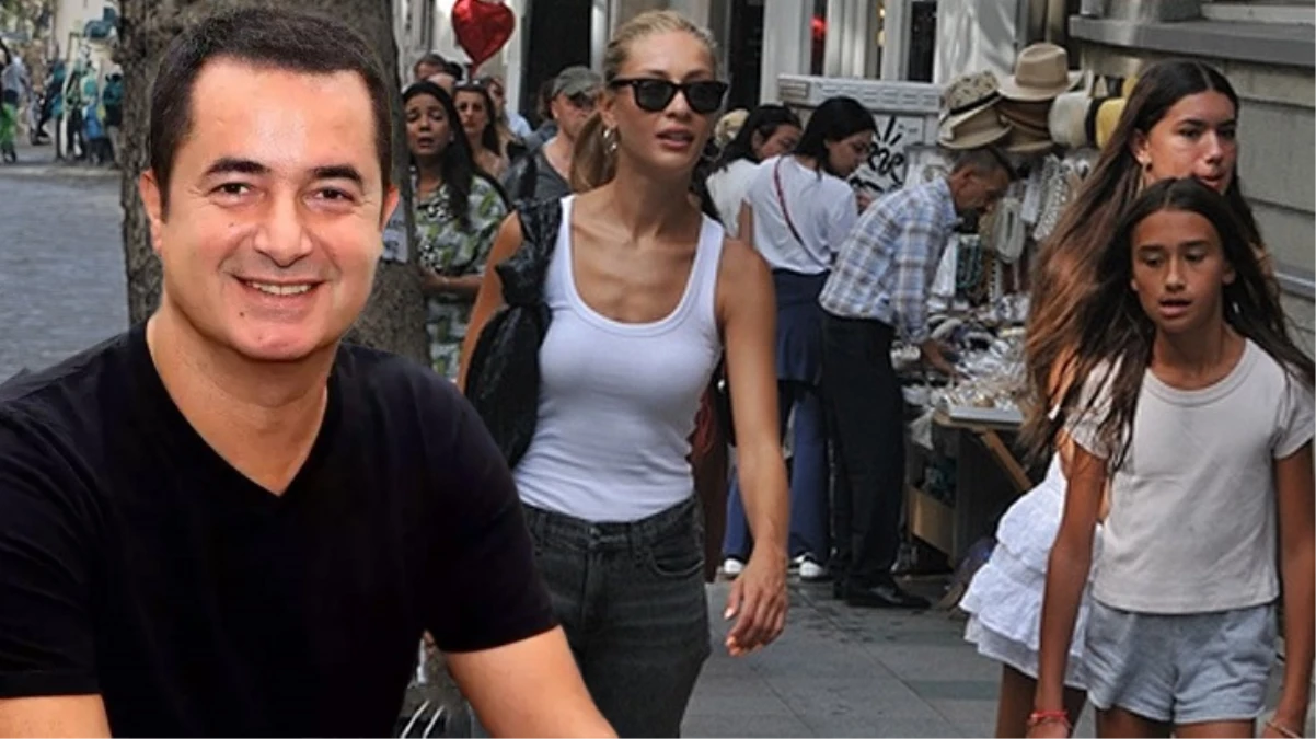 Acun Ilıcalı’nın genç aşkı, Adriana Lima’nın kızlarıyla alışverişte! Özel hayat sorusundan rahatsız olunca uzaklaştı