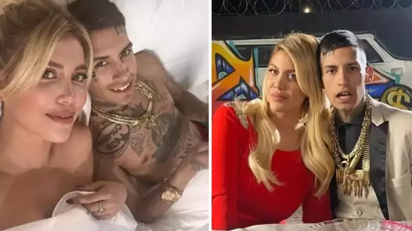 Durmak bilmiyor: Wanda Nara ve L-Gante romantik tatilde