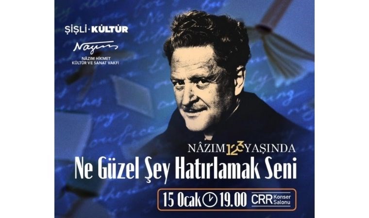 Nazım Hikmet 123 yaşında