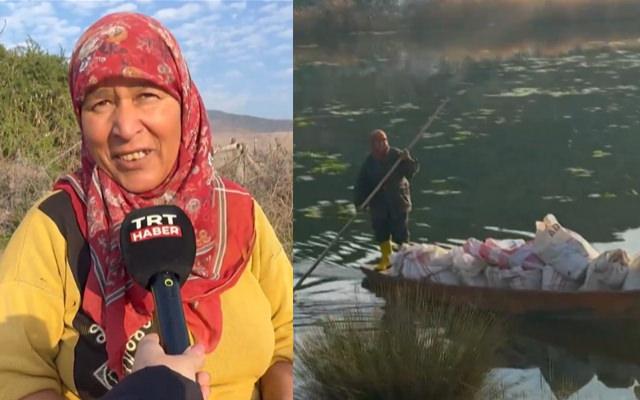 Hatay'da ıssız adada yaşam: İki kadın tek başlarına hayata tutunuyor