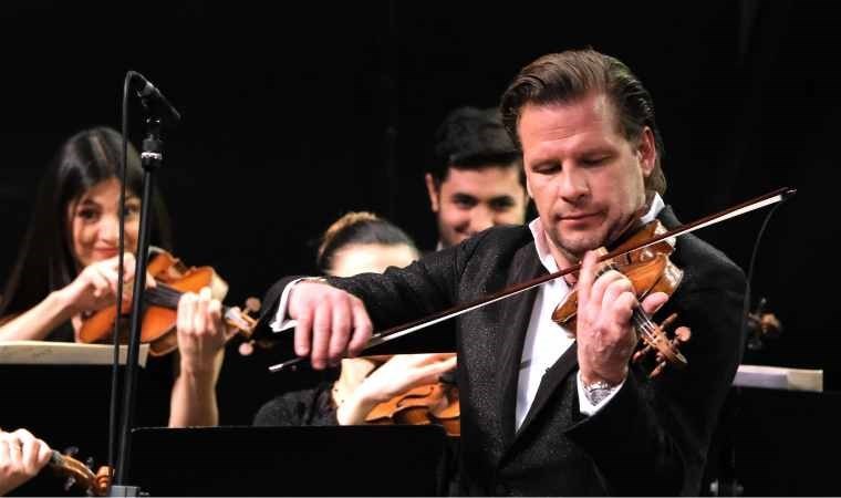 Antalya Devlet Senfoni Orkestrası, keman virtüözü Kirill Troussov’u ağırladı