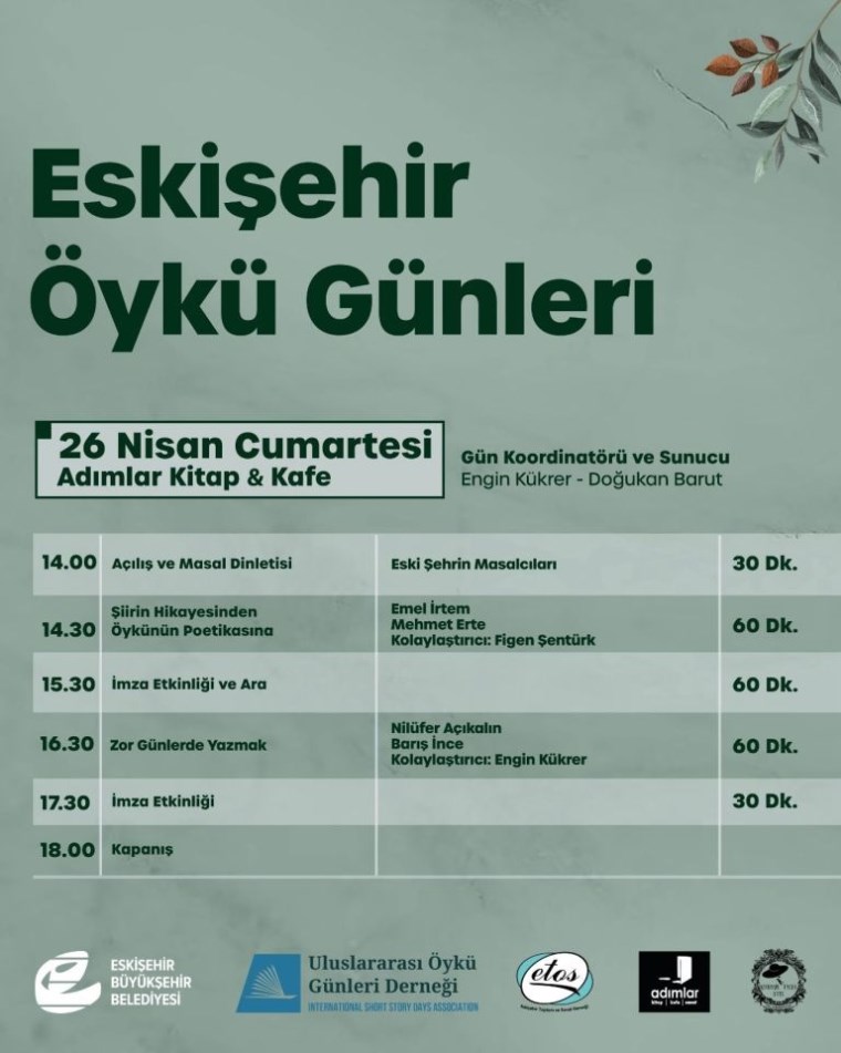 Eskişehir Öykü Günleri Başlıyor!
