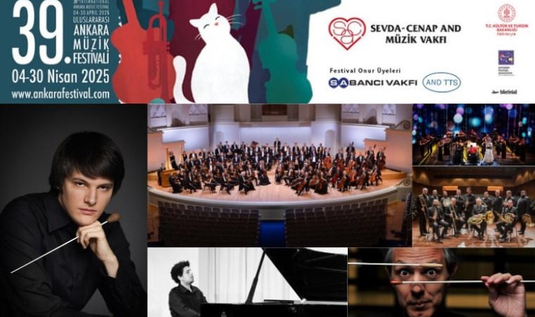 Uluslararası Ankara Müzik Festivali 39. Yılını Üç Muhteşem Konserle Uğurluyor