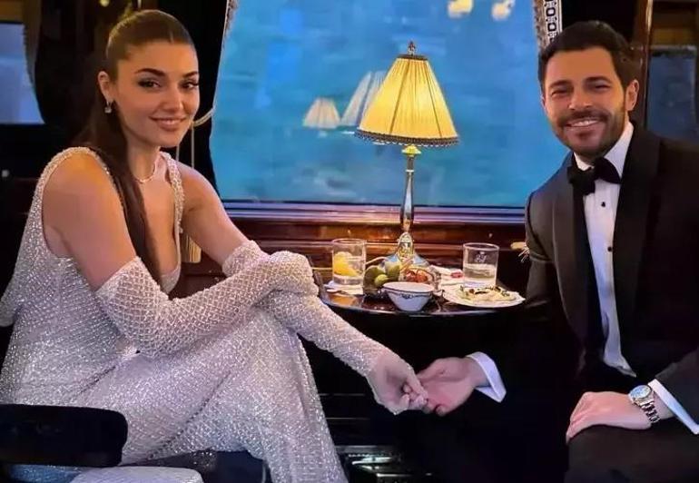 Paylaşmaya doyamadı! Hande Erçel'den maviler içinde yeni poz