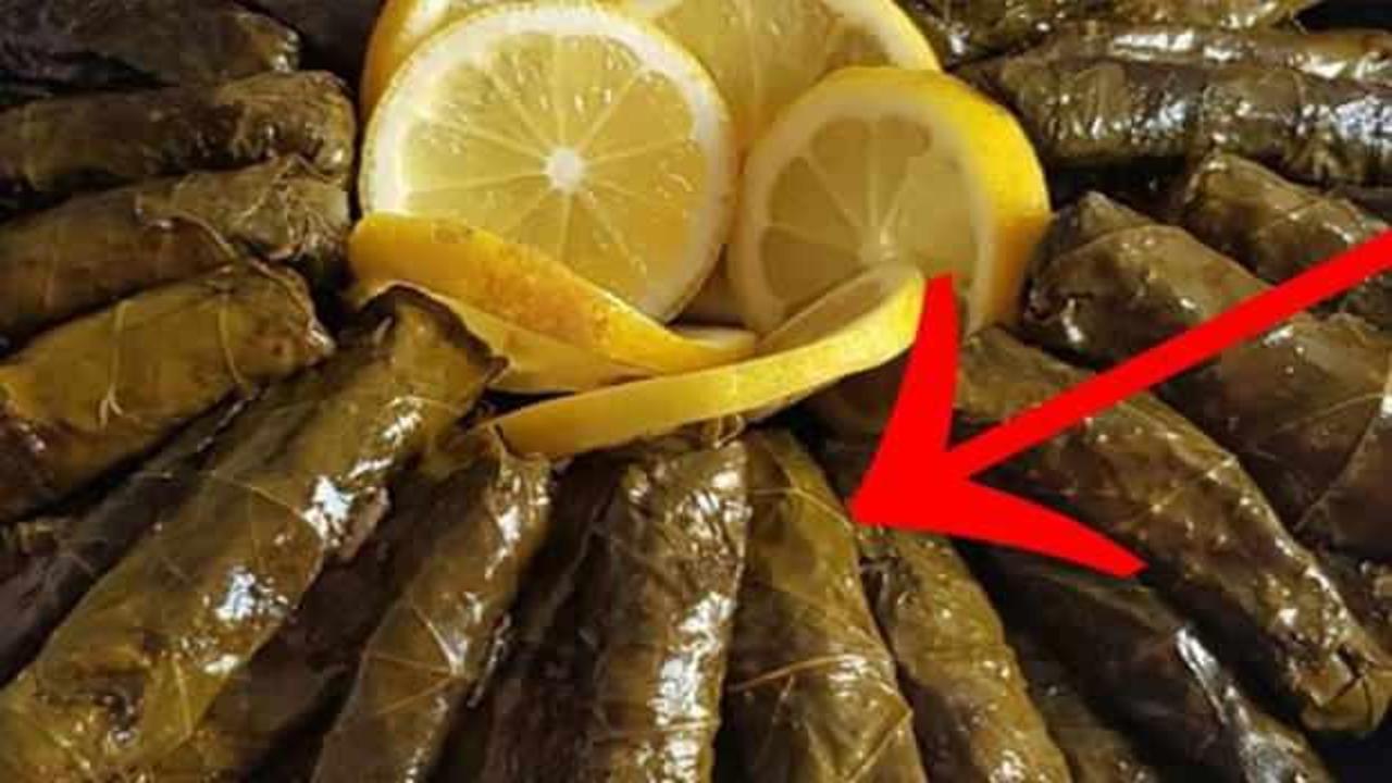 Sarma pişirmenin püf noktası: Tencereye bir cam bardak koyun!