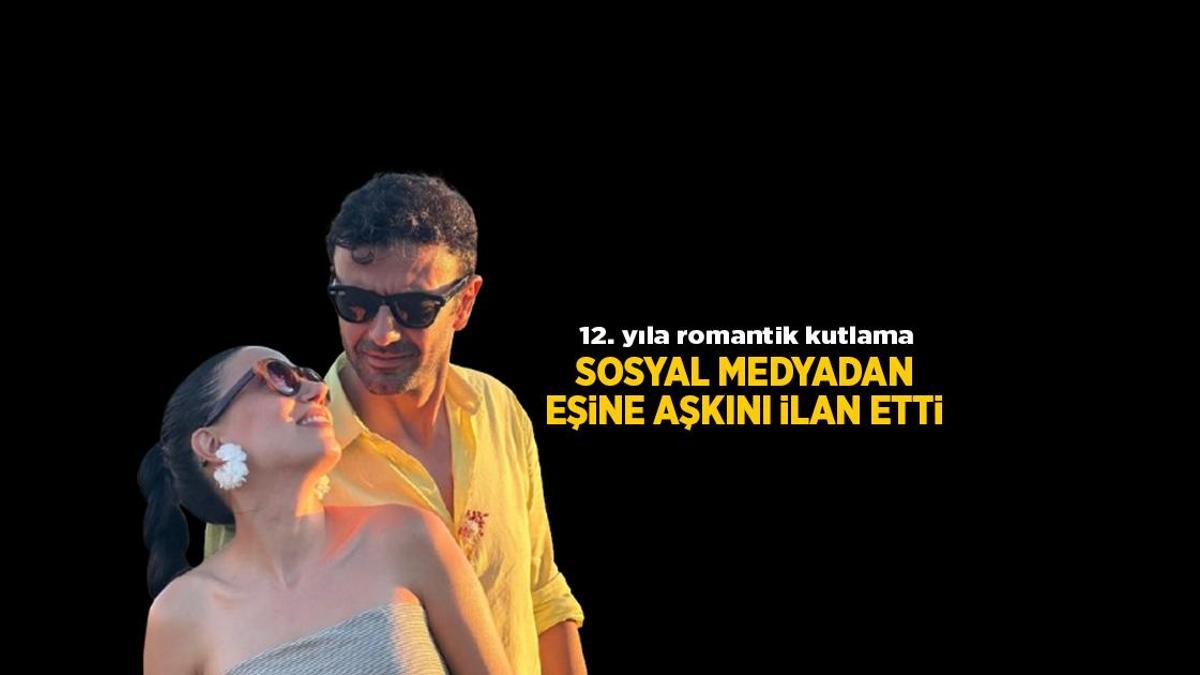 12. yıla romantik kutlama! Ceren Karakoç meslektaşı eşi Osman Karakoç’a aşkını ilan etti