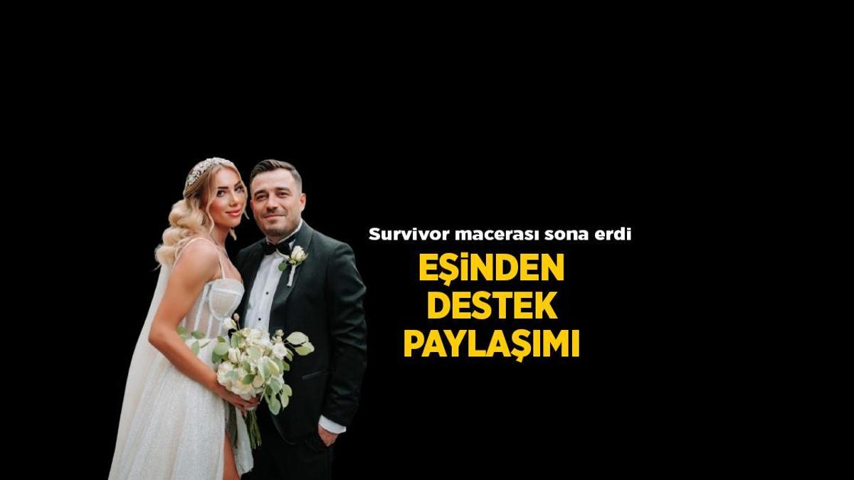 Survivor Meryem Kasap elendi! Veda sonrası eşinden anlamlı destek