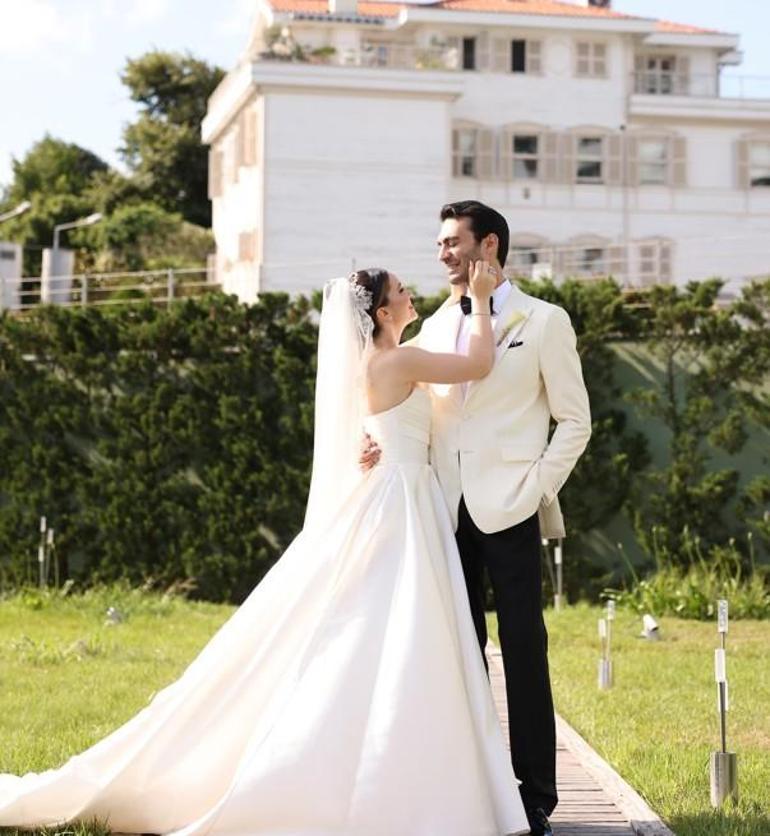 Almila Ada günler sonra paylaştı! İşte düğünden yeni fotoğraflar