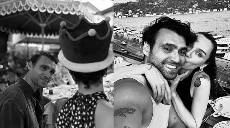 Birce Akalay'a romantik doğum günü! Partiye ünlü isimler akın etti