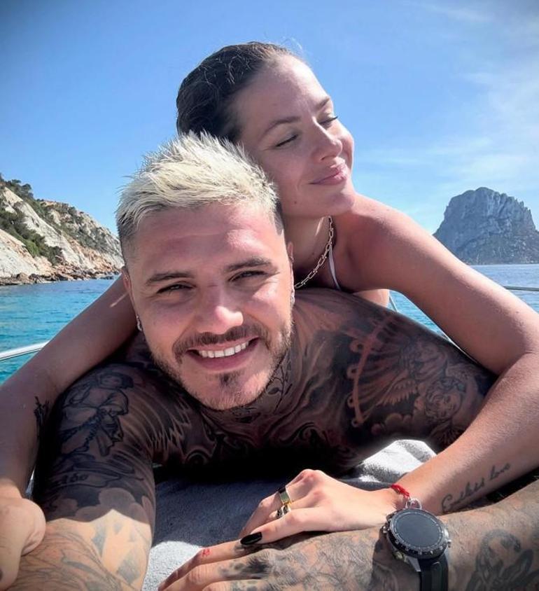Ibiza'da romantik tatil! Icardi ve China Suarez'den aşk dolu pozlar
