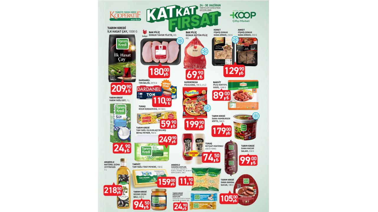 Tarım Kredi Market 24-30 Haziran aktüel ürünler kataloğu! Yeni fiyatlar şaşırttı