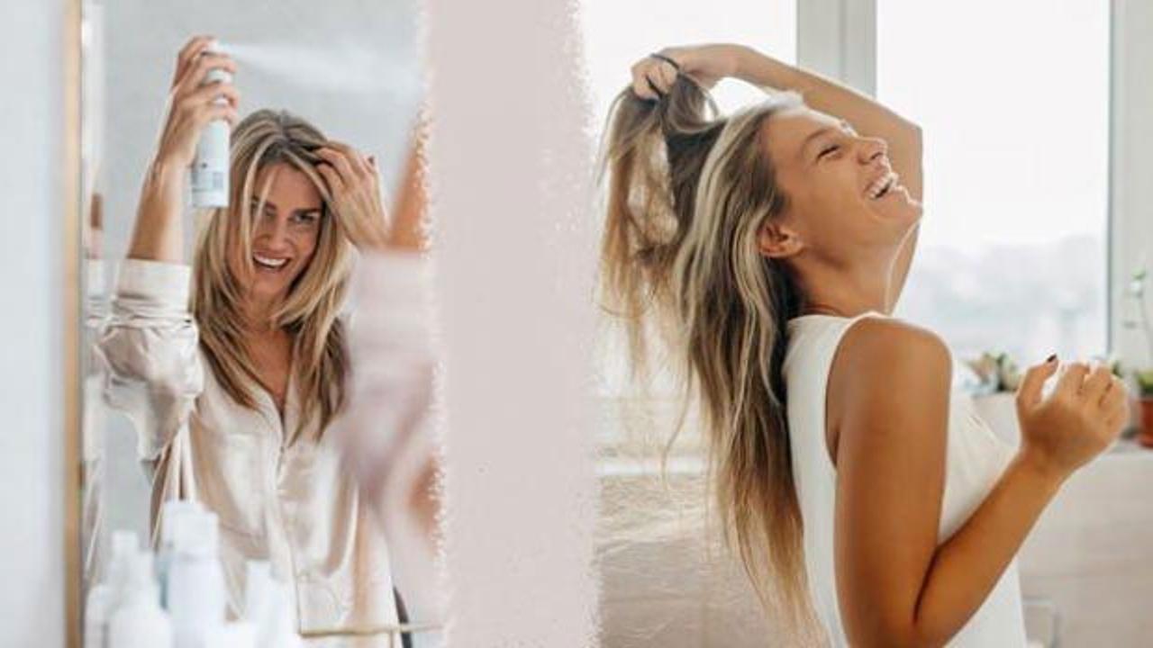 Uzmanından duyulmamış saç tüyosu! Kuru şampuanı gece kullanın, yağlı saçlara veda edin!
