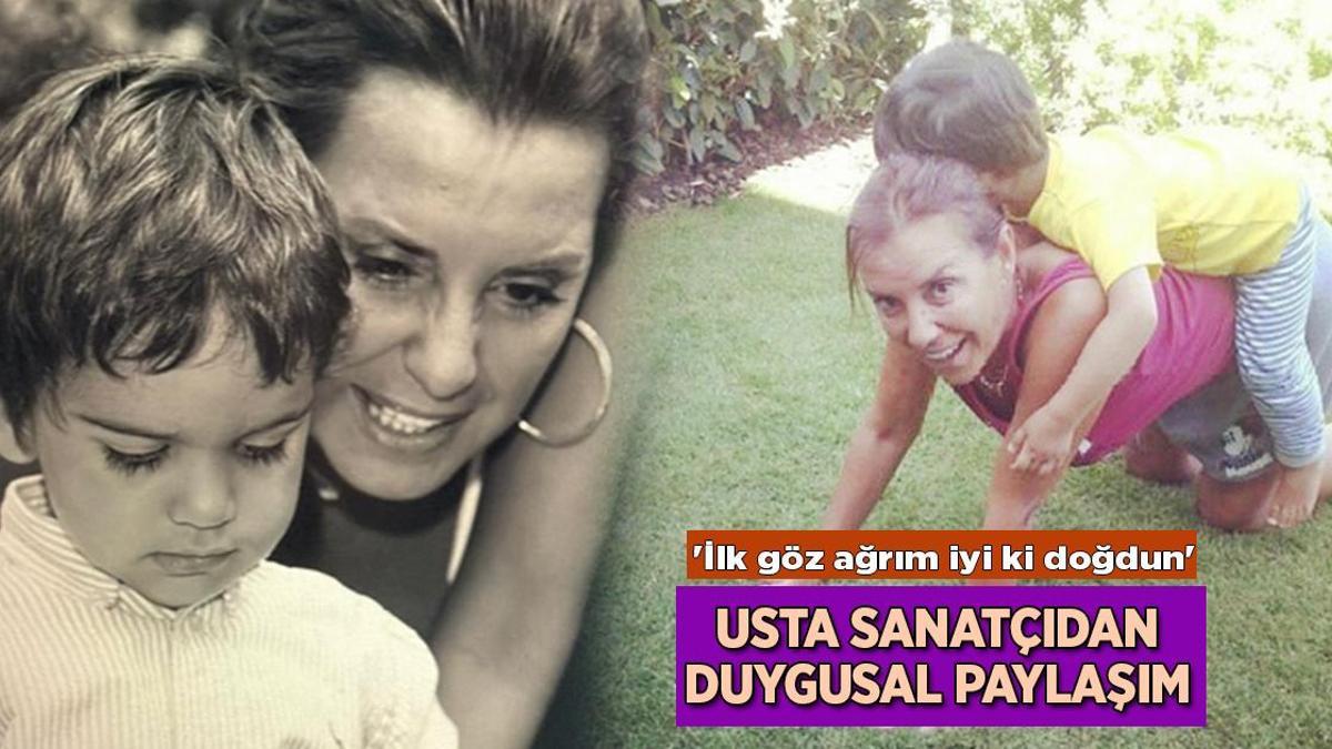 Perihan Savaş’tan torununa duygusal sözler! ‘İlk göz ağrım iyi ki doğdun’