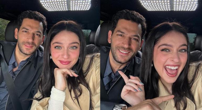 Cemre Baysel paylaştı: İlk araba yolculuğumuzdan kareler