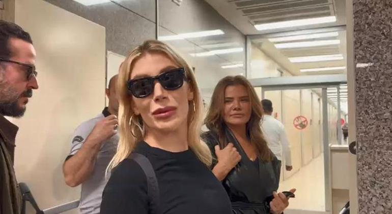 İrem Derici Çağlayan Adliyesi'nde ifade verdi