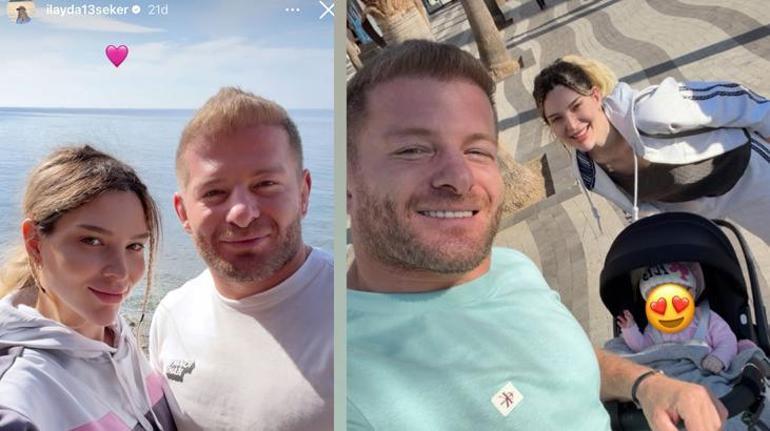 İşte İlis bebek! Survivor İsmail Balaban ve eşinden mutlu aile pozu