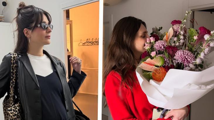 Anne olduktan sonra ilk doğum günü! Meriç Aral’ın pastasındaki yazı dikkatlerden kaçmadı