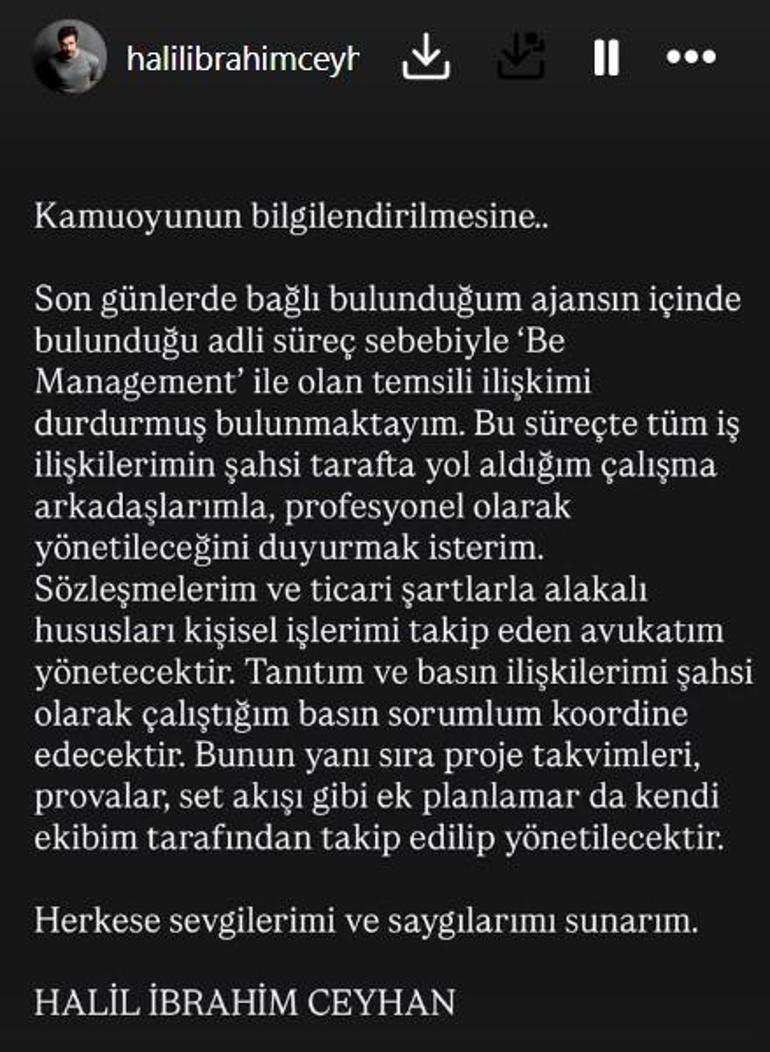 Menajeri 'uyuşturucu soruşturması' kapsamında tutuklandı! Halil İbrahim Ceyhan'dan radikal karar