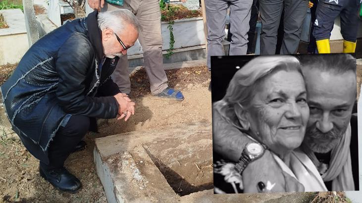 Levent Özdilek’in acı günü! Annesini son yolculuğuna uğurladı