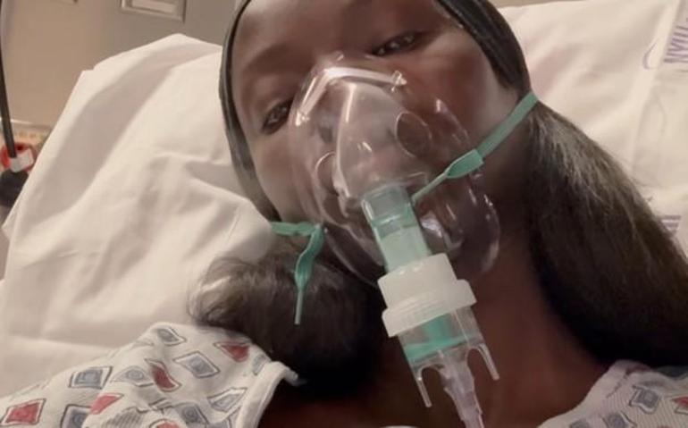 Victoria's Secret modelinin sağlık mücadelesi! 'Akciğerlerimi yok ediyor'