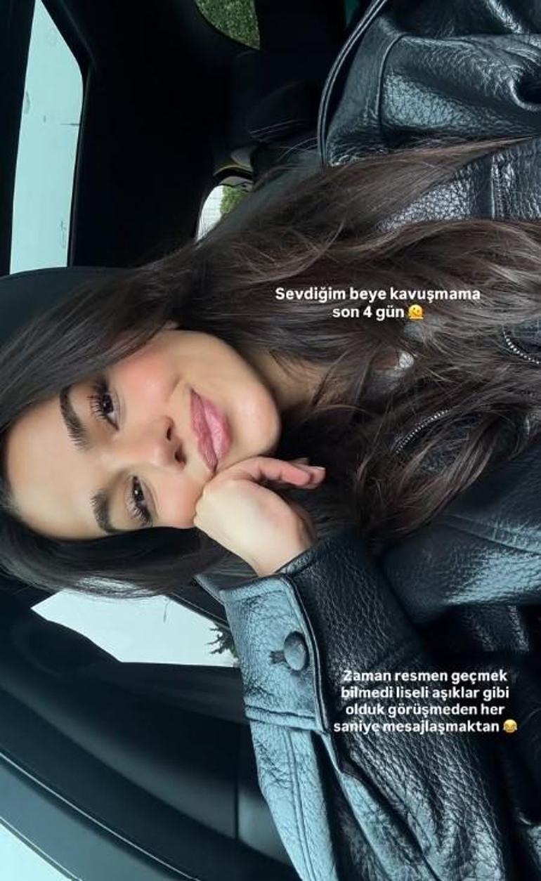 Kerem Bürsin ile aşk yaşayan Selin Yağcıoğlu'ndan paylaşım! 'Liseli aşıklar gibi olduk'