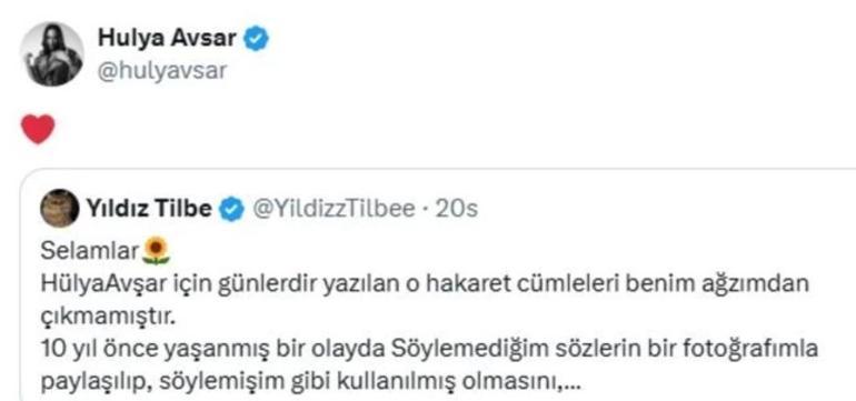 Yıldız Tilbe'den Hülya Avşar polemiğine netlik! 'Sözler bana ait değil'