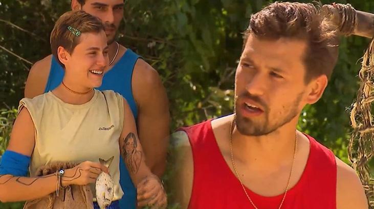 Survivor’da duygusal anlar! Serhan Onat’ın Lina’ya verdiği hediye ağlattı