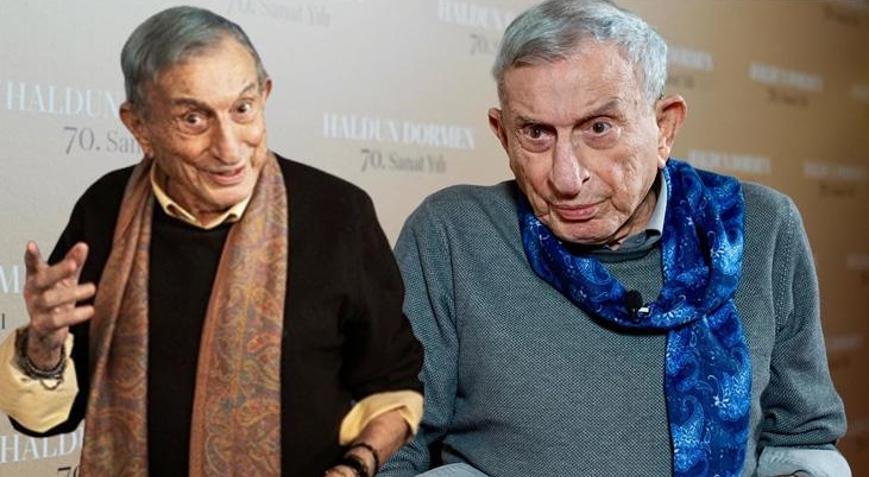 Haldun Dormen'e veda! Cenazede usta oyuncu İzzet Günay fenalaştı