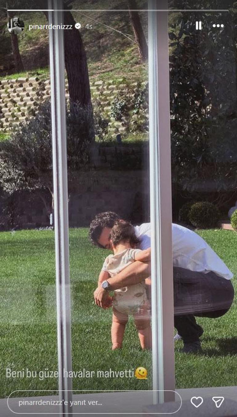 Pınar Deniz'den tatlı paylaşım: Beni bu havalar mahvetti