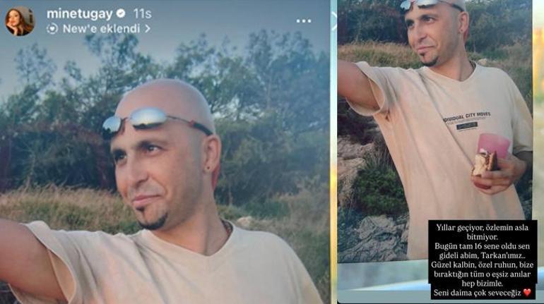 Mine Tugay ölen ağabeyini andı! 'Bugün tam 16 sene oldu'