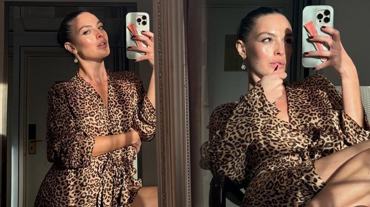 Melis Sezen’den göz kamaştıran stil! Yüzü olduğu markanın etkinliğine damga vurdu