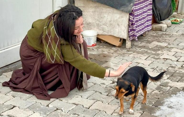 Ufacık köpeğiyle kocaman bir hikaye! Beyaz'la Joker'de duygu dolu anlar