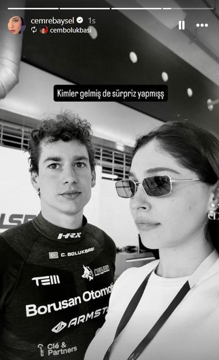 Dubai’de romantik sürpriz! Cemre Baysel, Cem Bölükbaşı'nı yalnız bırakmadı