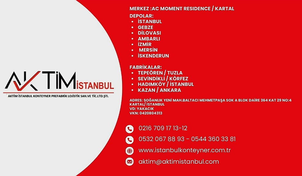 Aktim Konteyner İstanbul, Konteyner Üretiminde Güven ve Sertifikalı Çözümler Sunuyor