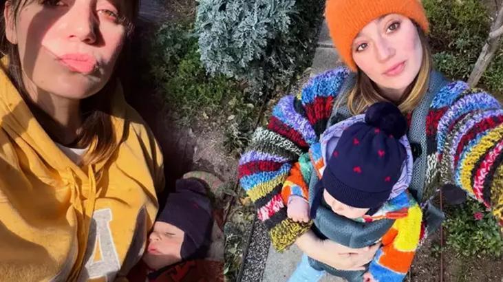 Gizem Karaca’dan iç ısıtan yeni kare! Kızı Leyla Yaz’ın son haline bakın