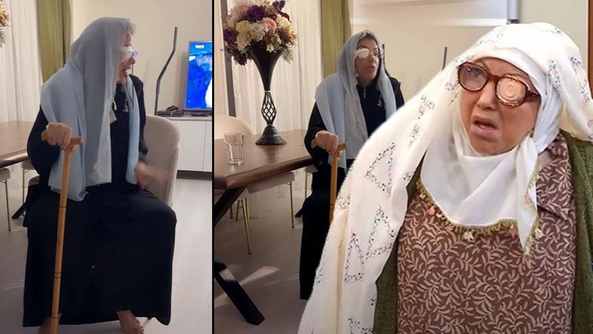 ‘Sürahi Nine’ taklidi ile oyunculara taş çıkardı: Bu kadar benzerlik olmaz