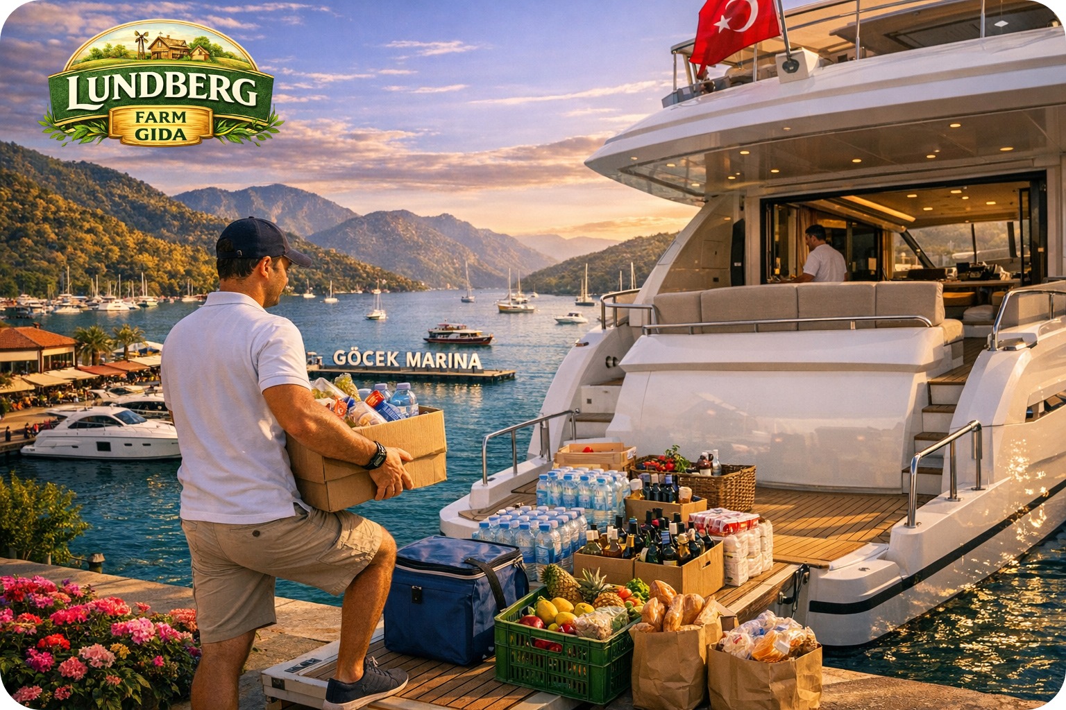 Lundbergfarms Turkey Gıda A.Ş Marinalara Lezzet Taşıyan Hizmet