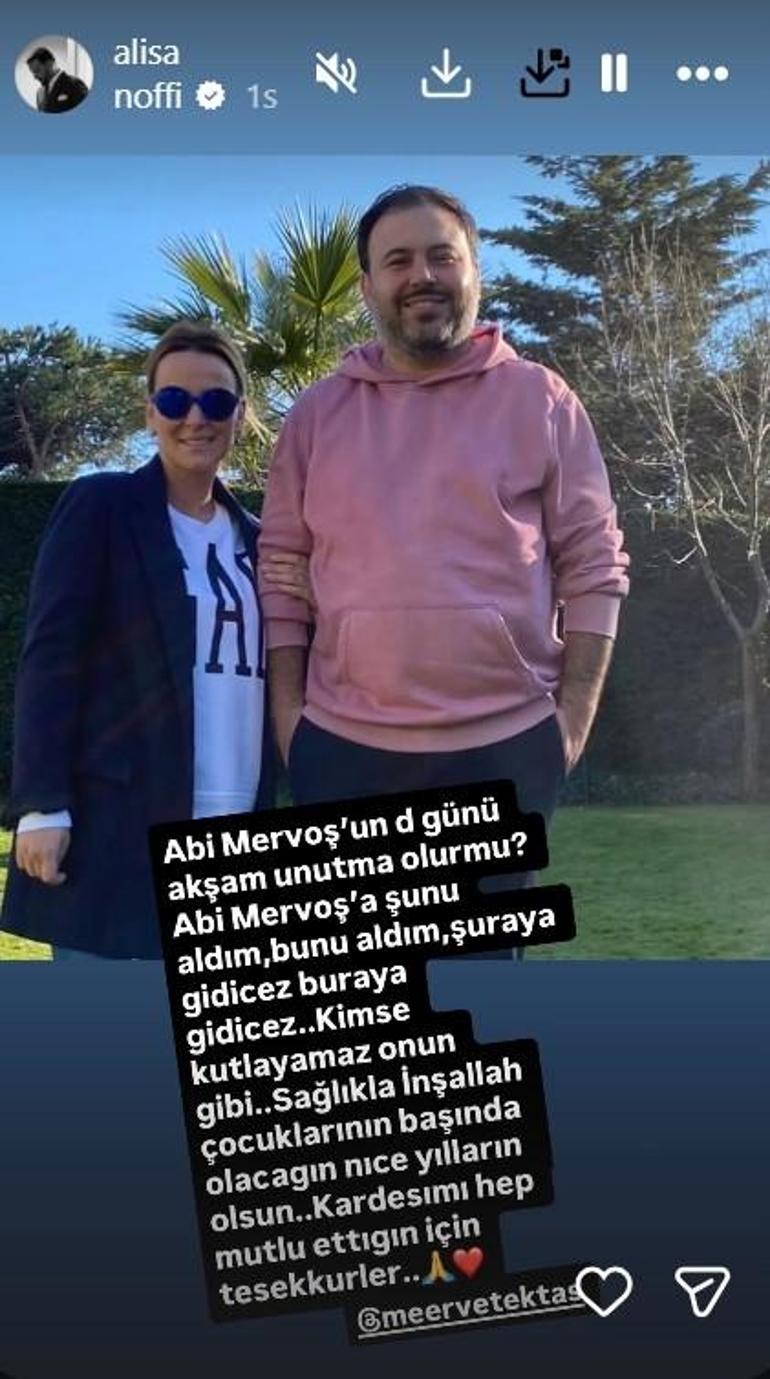 Alişan, yengesinin doğum gününü kutladı! 'Kardeşimi hep mutlu ettiğin için teşekkürler'