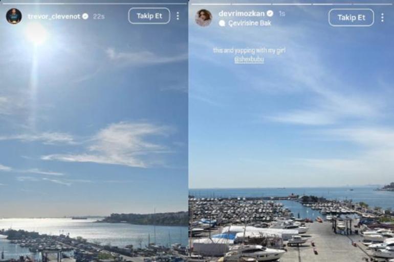 Devrim Özkan ve Trevor Clevenot aşk mı yaşıyor? Instagram detayı ele verdi