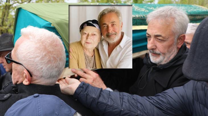 Mehmet Aslantuğ’un acı günü! Annesini son yolculuğuna uğurladı