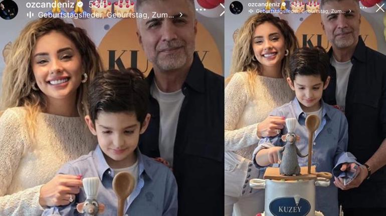 Kuzey 9 yaşında! Özcan Deniz'den oğluna duygusal sözler: Gamzene kurban olurum