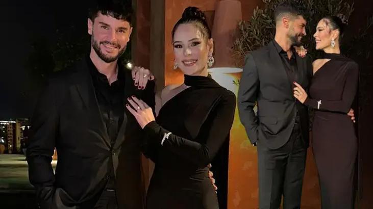 Aşka geldiler! Berk Oktay ve eşi Yıldız Çağrı Atiksoy’dan romantik kare